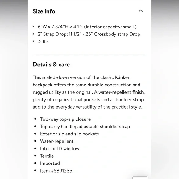 Fjallraven Kanken Flamingo 🦩 Pink Sling Bag - Picture 3 of 7